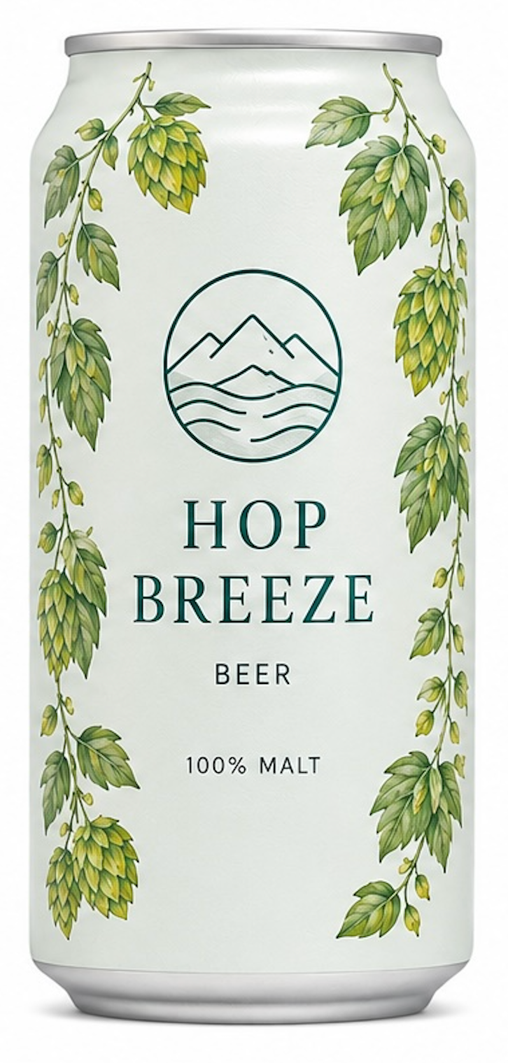 HOP BREEZE ビール缶