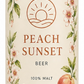 PEACH SUNSET ビール缶