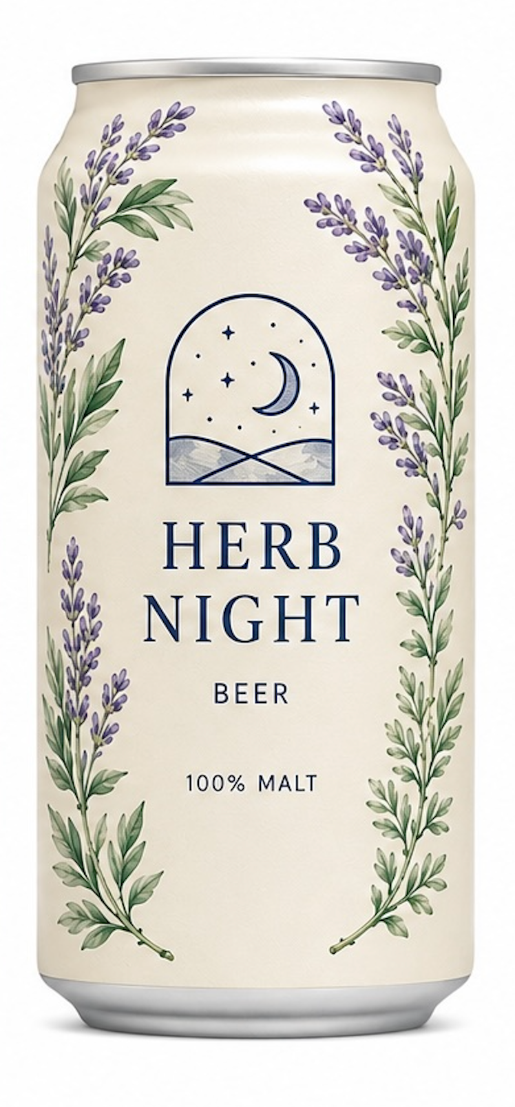 HERB NIGHT ビール缶